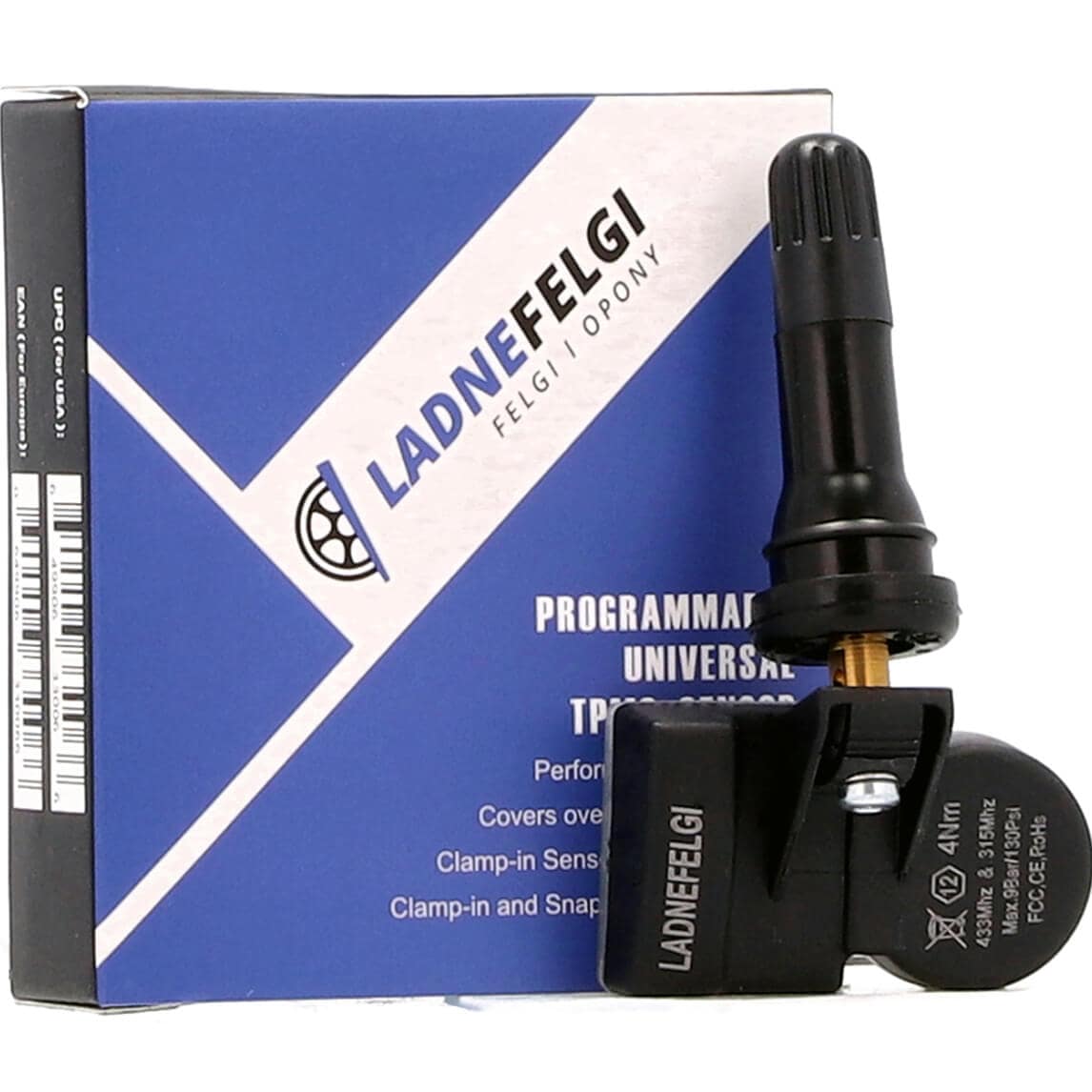 Czarny czujnik TPMS - ladnefelgi.pl