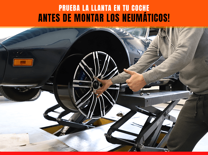 Conselho LadneFelgi.pl - experimente o aro Elite Wheels no carro antes de montar os pneus