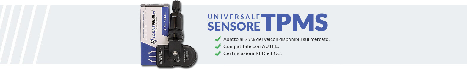 Sensore TPMS Nero Sensore TPMS Nero - LadneFelgi.pl
