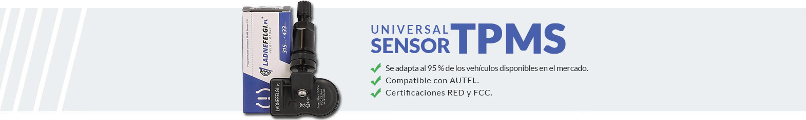 Sensor TPMS Negro Sensor TPMS Negro - LadneFelgi.pl