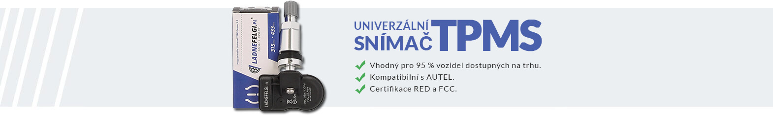 Stříbrný snímač TPMS Stříbrný snímač TPMS - LadneFelgi.pl