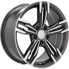 4x jantes 18'' s'intégrer dans BMW e60 xDrive e61 xDrive e38 X1 e84 X3 e83 - BY983 (5081)