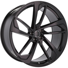 4x rims 22 5x112 for AUDI E-tron Sportback Q5-e Q7-e Q8 Q2 Q3 Q5 RS6 black A8 S8 D4 - XE139 (IN5445)