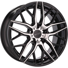 4x alu disky 18 zapadajú do AUDI A4 B6 B7 A6 MERCEDES C W203 W204 W205 GLA E W211 W212 - HX038 (B5426)