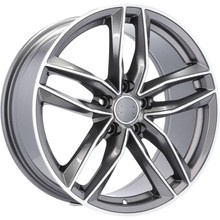 4x ráfky 17'' 5x100 mezi jiným k AUDI A1 8x A1 Sportback A2 A3 8L TT 8N - BK690 (BY1126)