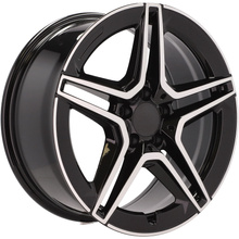4x alu kola Forged 18 mezi jiným k MERCEDES B W245 W246 W247 C W204 W205 W206 CLA C117 C118 - FBX142