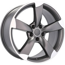 4x rims for AUDI 18 A4 S4 Quattro B8 B9 A6 C7 A8 Q2 Q5 Rotor TT Sline Allroad - BK217 (IN5069)