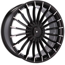 4x jantes 18'' 5x120 s'intégrer dans BMW 3 E90 F30 4 F32 5 E60 F10 F11 - BK273