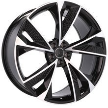 4x jantes 18 s'intégrer dans AUDI RS6 A3 A4 B8 B9 A6 C6 C7 C8 Q2 Q3 SQ5 TT Q5 Quattro Sline - B1566 (IND5456)