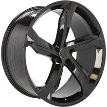 4x ráfky 23 5x112 mezi jiným k AUDI Q8 SQ8 RSQ8 Sline Černá 1000kg Wytrz. - Y1201 (FBX150)