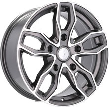 4x ráfiky 18'' zapadajú do FORD Transit Custom Wzm. 1000kg hliníkové disky - B1251