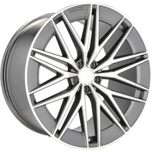 4x rims 22 10+11.5 for MERCEDES GLE AMG V167 Coupe C167 GLS X167 Grafitowe - FBX387