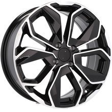 4x jantes 16'' s'intégrer dans RENAULT Megane Captur Clio IV V DACIA Dokker Sandero Stepway - B5296 (BY1381)