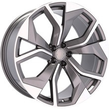 4x Felgi 21 5x112 m.in. do AUDI A6 C7 A7 4G8 4K8 A8 D4 Q7 4M RS7 4G SQ7 4M S6 S7 S8 - B1637 (BK5758)