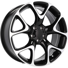 4x ráfky 17'' mezi jiným k Astra G H Vectra B C Omega FIAT 500X Croma - E236 (XF076)