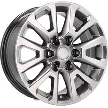 4x alu disky 17 6x139.7 zapadajú do TOYOTA Land Cruiser VI VII Prado 4 Runner HILUX Tacoma - B1072 (BK5881)