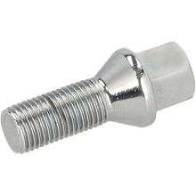 Tornillo de fijación M14x1,5 / 28mm / cono / galvanizado / K17