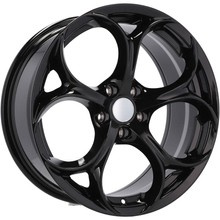 4x jantes 17'' 5x110 s'intégrer dans ALFA ROMEO Giulietta 159 Spider Brera Giulia Stelvio - L1664