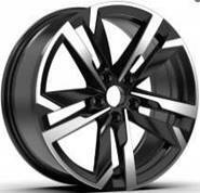 4x jantes 17 5x100 s'intégrer dans SKODA Fabia Kamiq Praktik Rapid Roomster Scala VW Polo - FBX254