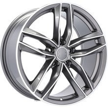 4x jantes 17'' s'intégrer dans AUDI A3 8P 8Y 8V A4 b5 b6 b7 A6 c5 c6 A8 d2 - BK690 (XF247)