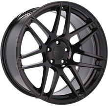 4x aros 19 9+10 entre outros para BMW 5 E34 E39 E60 E61 6 E63 E64 7 E32 E38 E65 preto HAXER - HX020 (SSA04)