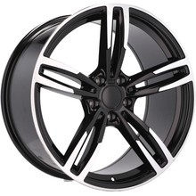 4x jantes 19'' 5x120 s'intégrer dans BMW 3 E90 F30 F31 5 E60 F10 M3 M5 - BK855 (BY1121)