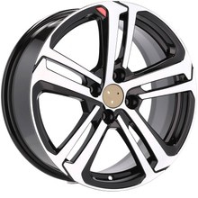 4x alu disky 16 zapadajú do PEUGEOT 1007 2008 207 208 301 307 3008 5008 Partner e-2008 - A5017 (BK5447)
