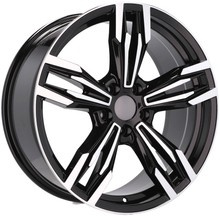 4x jantes 18'' 5x120 s'intégrer dans BMW 5 E34 E39 E60 E38 7 E38 E65 F01 X5 E53 E70 F15 X6 F16 - BY983 (BK5730)