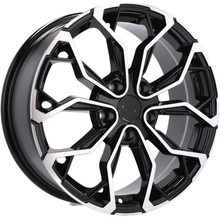 4x ráfky 17 mezi jiným k RENAULT Arkana Captur Duster Koleos Laguna Megane Talisman - XF260 (BK1058)