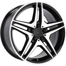 4x alu kola 17'' 5x112 mezi jiným k MERCEDES A W177 B W246 W247 C W204 W205 E W211 W212 W213 - BK443