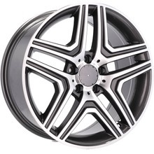 4x Felgi 21 m.in. do MERCEDES GL X164 X166 GLS X167 ML W166 AMG ML W164 W166 - BK206 (BY157)