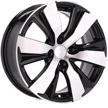 4x alu disky 16 zapadajú do PEUGEOT 2008 206 207 208 3008 301 5008 Partner Tepee Crossway - B1081