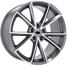 4x jantes 18 s'intégrer dans AUDI A3 8P 8Y 8V A4 b5 b6 b7 b8 b9 A6 c5 c6 - BK703 (IN5416/TS990)