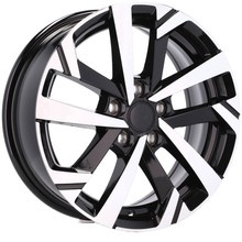 4x jantes 15'' s'intégrer dans Fox Golf IV Polo T-Cross Vento SKODA Fabia - XE276