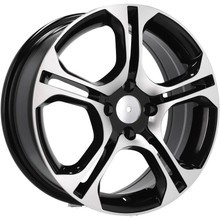 4x jantes 15'' s'intégrer dans RENAULT Clio Twingo Captur Modus Wind - BK875