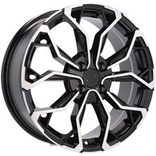 4x aros 17''do entre outros para RENAULT Captur Clio III IV Kangoo Megane - XF260 (BK1058)