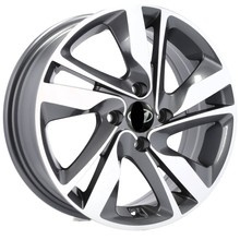 4x jantes 15'' 4x100 s'intégrer dans HYUNDAI Accent i10 i20 Atos Getz - BK813