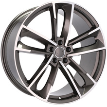 4x ráfky 20 mezi jiným k AUDI A4 B9 A5 8T 8F F5 A6 Allroad C8 A7 4G8 4K8 A8 D4 D5 Q3 Q5 - XFE81 (A5395)