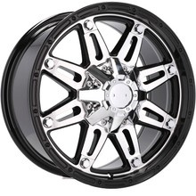 4x jantes 17'' FORD Ranger III NISSAN Patrol s'intégrer dans CHEVROLET Tahoe - QC801