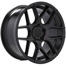 4x ráfky 17 mezi jiným k BMW 3 E36 5 E34 E39 e60 6 E63 E64 7 E32 E38 E65 HAXER Černá - SSA03 (HX022)